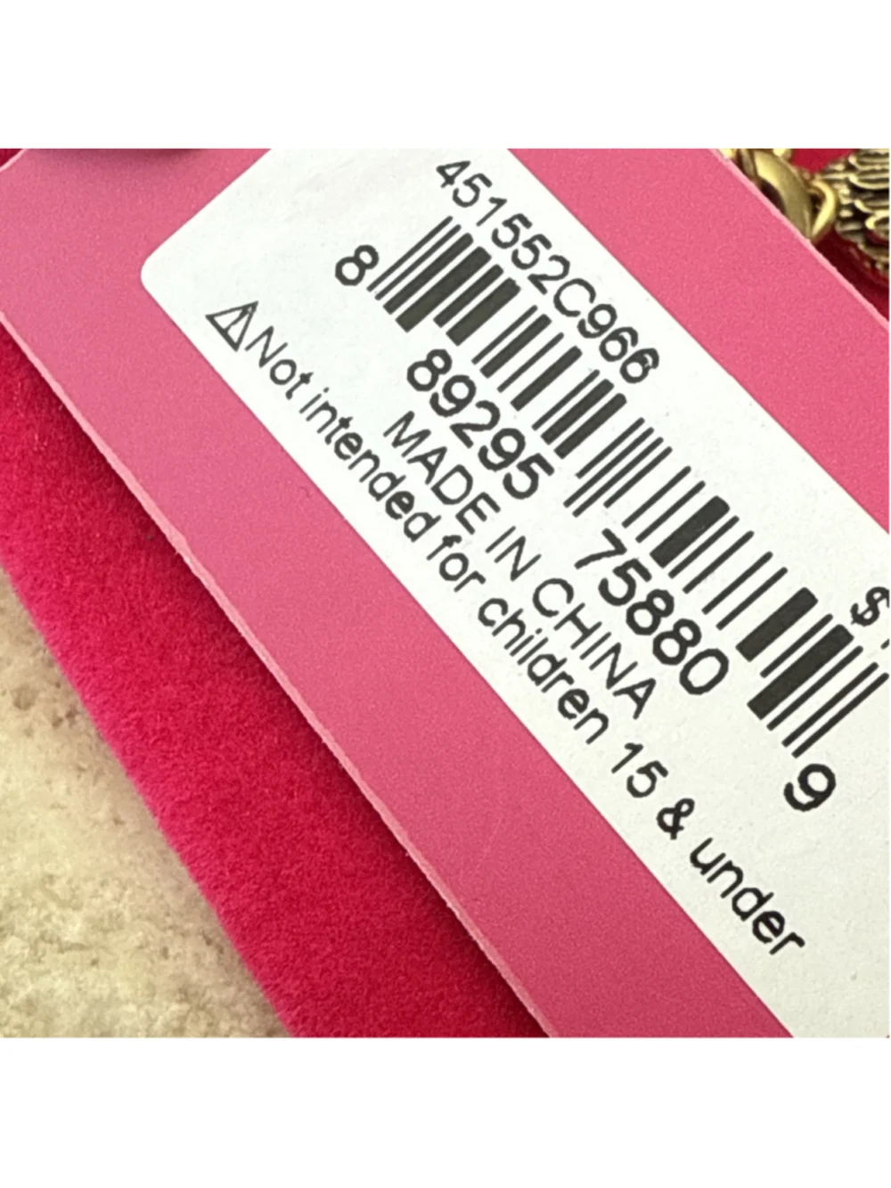 KURT GEIGER London Crystal Heart XL Locket Necklace Rainbow Eagle Head $198